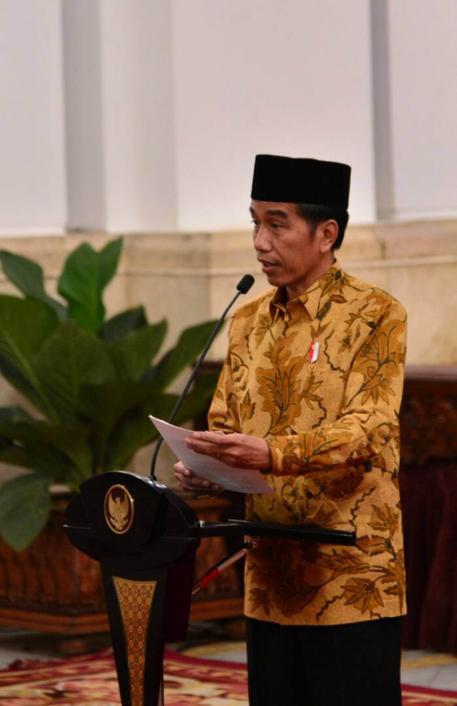 Presiden Joko WIdodo berharap lembaga tinggi negara bisa bersinergi demi kepentingan rakyat Indonesia.