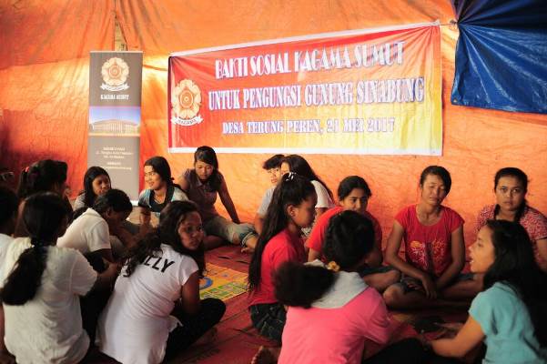 Baksos mengadakan kegiatan peningkatan kualitas SDM dan pembangunan karakter generasi muda dan pelajar di Sumatera Utara (Foto ISTIMEWA) 