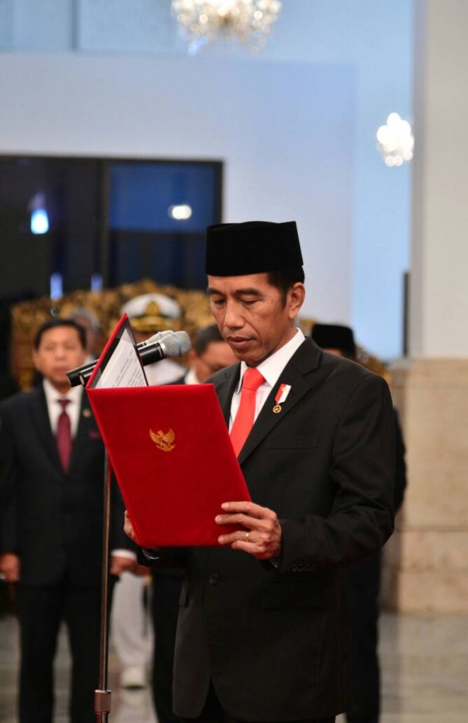 Presiden Joko Widodo berharap keberadaan  Pengarah beserta Kepala Unit Kerja Presiden Pembinaan Ideologi Pancasila bisa menangkal radikalisme.