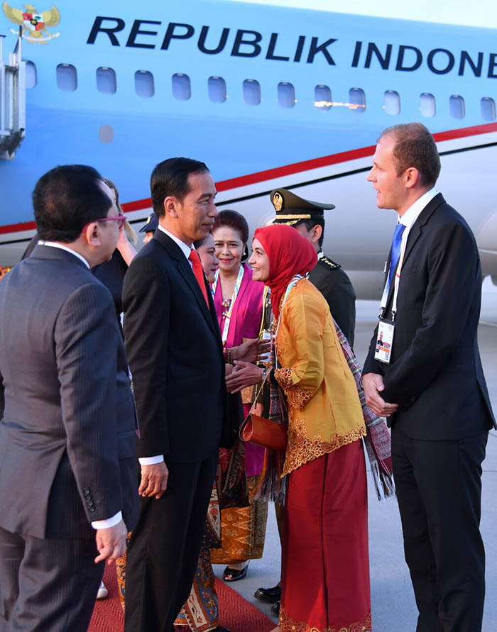Presiden Joko Widodo berkunjung ke Hamburg, Jerman, guna menghadiri dan berbicara di depan forum KTT  G-20.