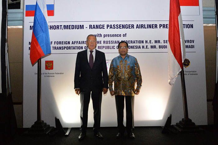 Menteri Perhubungan Budi Karya Sumadi dan Menteri Luar Negeri Sergey Lavrov sama-sama  berharap hubungan ekonomi ndonesia dengan Rusia kian meningkat.