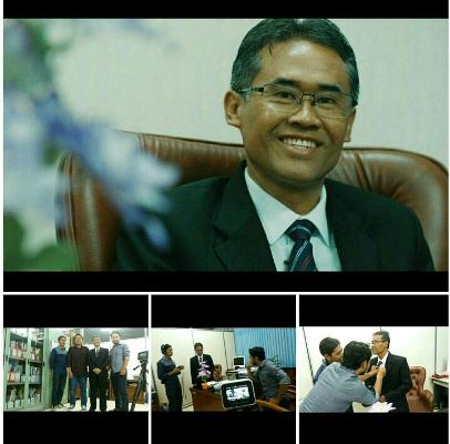 Rektor UGM Prof. Ir. Panut Mulyono, M Eng, D Eng. turut mendukung dan sebagai pemain dalam film Tengkorak [Sumber foto Instagram Wikan Sakarinto] 
