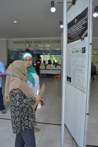 Beberapa tema riset yang dipresentasikan berupa data-data keanekaragaman hayati di UGM, di D.I.Yogyakarta, Nasional dan Internasional. (Dok: Humas Fabio)