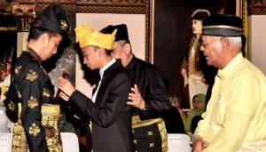 Kepala Negara percaya bahwa di dalam kemajuan Indonesia ada tradisi dan kebudayaan bangsa yang menjadi sumber energi besar.(Foto: Biro Setpres)