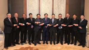 Pertemuan Dubes RI didampingi Konsorsium Perusahaan Indonesia dengan Sekretaris Partai Fuqing County.(Foto: KBRI Beijing)