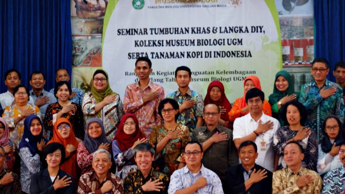 Seminar Tumbuhan Khas dan Langka DIY, Koleksi Museum Biologi UGM Serta Tanaman Kopi di Indonesia. Foto: Kinanthi