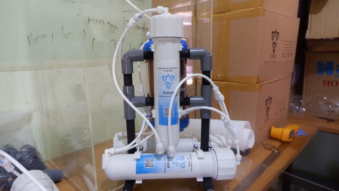 Inovasi filter air hemat energi iiToya. Foto: Kinanthi