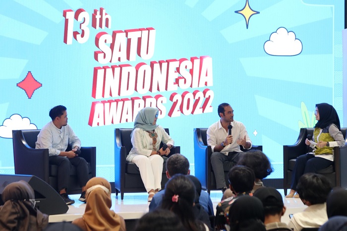 Acara Talk Show bersama selebriti dan penerima SATU Indonesia Awards 2022. Foto: Astra
