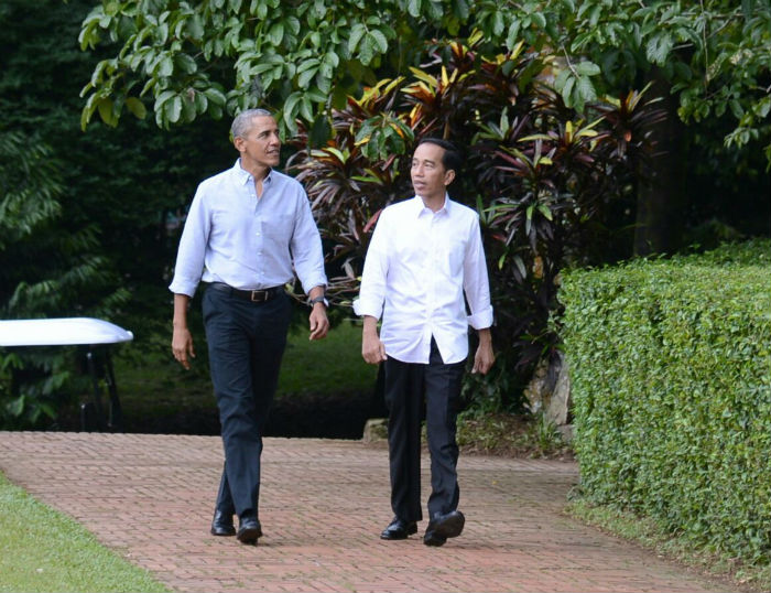 Undangan Presiden Joko Widodo kepada Obama sudah mulai disampaikan sejak awal 2015.