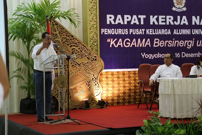 Budi Karya Ajak Alumni UGM Berantas Korupsi. (Foto: Dok. Humas UGM)