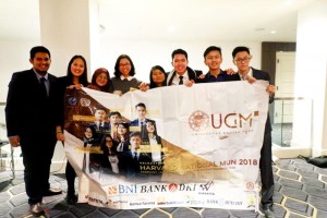 Delapan mahasiswa terbaik Universitas Gadjah Mada yang menjadi delegasi UGM di ajang Harvard National Model United Nations (HNMUN) 2018 berasal dari lima council