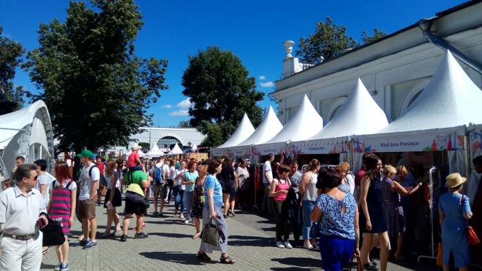 Gelar Festival Indonesia Ketiga di Moskow, KBRI Moskow Targetkan 120 ribu Pengunjung.(Foto: Dok. KBRI Moskow)