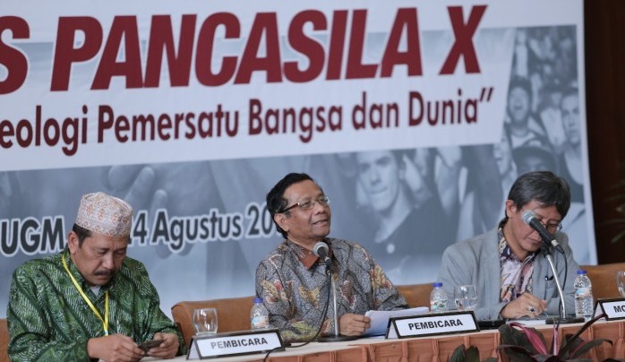 Mahfud MD Tegaskan Indonesia Bukan Negara Agama.(Foto: Dok. Humas UGM)