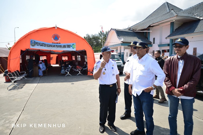 Kementerian Perhubungan bekerja sama dengan Fakultas Teknik Universitas Gadjah Mada untuk membangun rumah-rumah bagi para korban gempa Lombok. Foto : Kementerian Perbhubungan