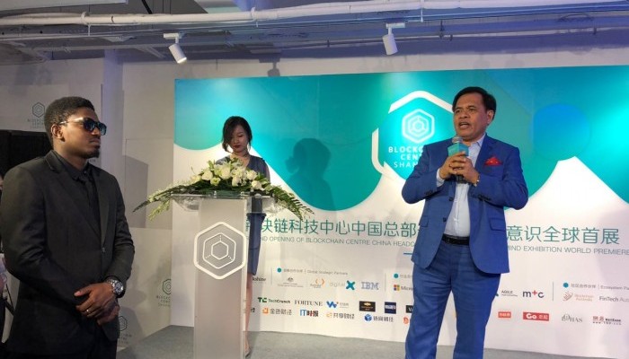 Dubes Djauhari: Teknologi Blockchain Masa Depan Industri Bisnis Dunia.(Foto: Dok. KBRI Beijing)