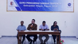 UGM Kirim Tenaga Pendidik ke Kabupaten Mappi, Papua.(Foto: Bambang)