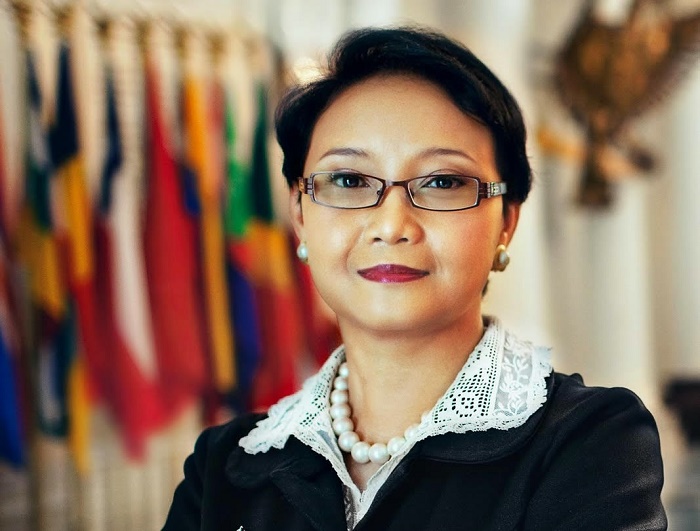 Menteri Luar Negeri Retno L.P. Marsudi dinilai berhasil mempromosikan Agenda 2030 tentang Pembangunan Berkelanjutan, serta kontribusi Indonesia dalam menjaga perdamaian, stabilitas dan kemanusiaan melalui diplomasi. Foto : Kabinet Kerja 2014-2019