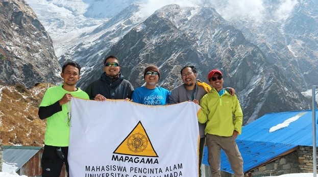 Mahasiswa Pecinta Alam UGM Taklukkan Pegunungan Himalaya.(Foto: Humas UGM)