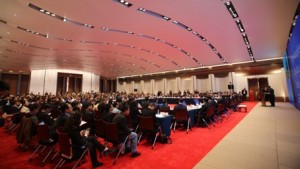 Peserta Sichuan Southward Opening (Xiamen) International Cooperation Conference, Xiamen, 15 Desember 2018.(Foto: KBRI Beijing)