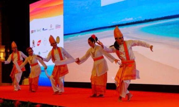 Gelaran Seni Budaya Timur Indonesia Meriahkan Indonesia Day di Beijing.(Foto: KBRI Beijing)