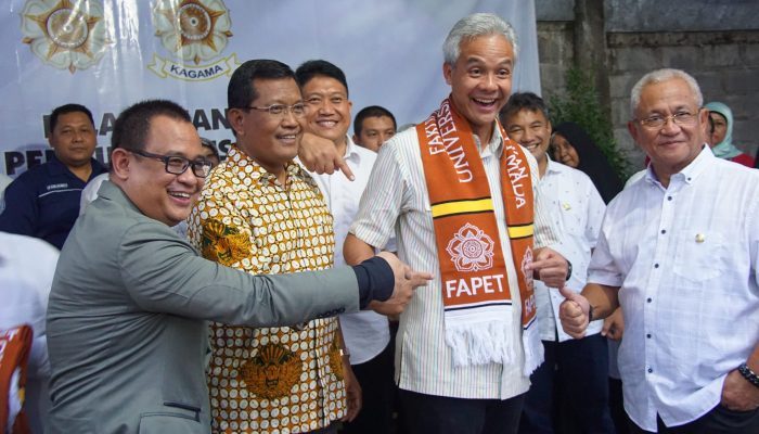 Pelantikan pengurus KAGAMA Fakultas Peternakan untuk masa bakti 2020-2025. Foto: Taufiq Hakim