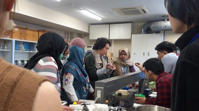 Mahasiswa Fakultas Biologi UGM telah menuntaskan kunjungan ke Yamagata University, Jepang. Foto: Biologi UGM