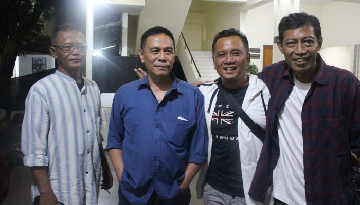 Salah satu anggota Sastromoeni generasi pertama, Anang Batas mengaku tak pernah menyangka band ini menjadi sebesar sekarang. Foto: Ezra