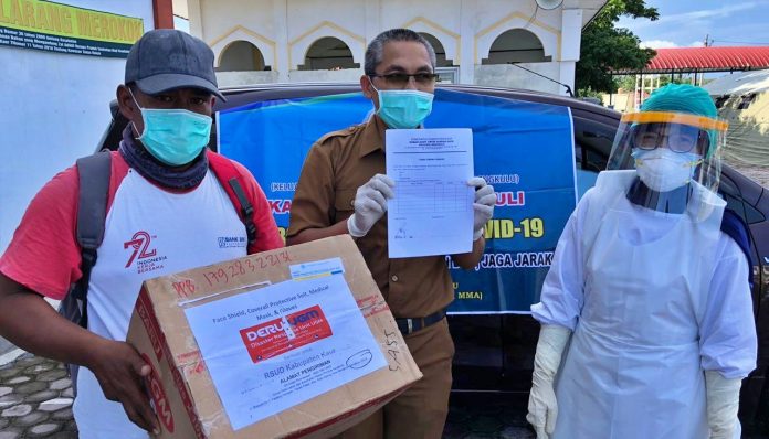 Pengda KAGAMA Bengkulu terus berderap dalam membantu penanganan wabah Covid-19. Foto: KAGAMA Bengkulu