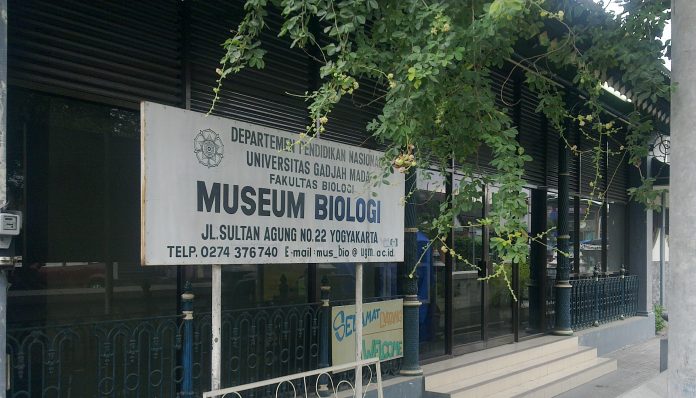 Walaupun secara fisik Museum Biologi ditutup, tetapi pihak pengelola tetap aktif membuka museum secara virtual. Foto: Wikipedia