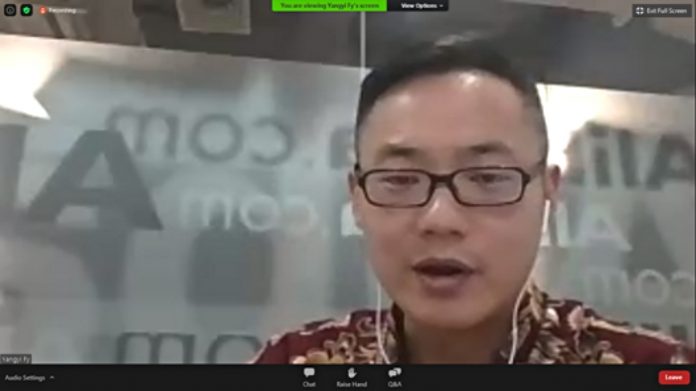 Country Director Alibaba.com, Felix Yang, menyebut UMKM Indonesia punya potensi besar untuk masuk ke pangsa pasar global. Foto: Ist