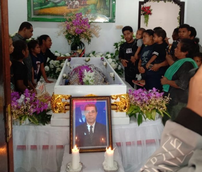 Wakil Ketua II KAGAMA Papua Barat, Ir. Rudy Johanis Kabes, M.Ec.Dev meninggal dunia, meninggalkan 4 orang anak. Foto: Gebi
