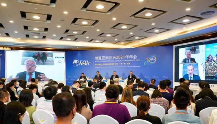 Indonesia berpartisipasi dalam Boao Forum for Asia (BFA) Annual Conference (AC) 2021, di Kota Boao, Provinsi Hainan, Tiongkok. Foto: KBRI Beijing