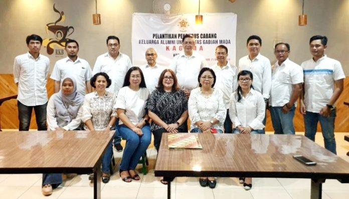 Tanggal 21 Oktober 2019 merupakan hari bersejarah bagi Pengurus Cabang Keluarga Alumni Universitas Gadjah Mada (Pengcab KAGAMA) Kota Manado. Foto: KAGAMA Manado