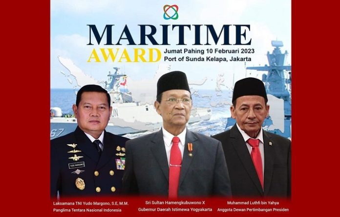 Maritime Award tak semata-mata memberikan penghargaan kepada seseorang tapi juga mampu menumbuhkan kembali semangat dan kebanggaan di kalangan generasi muda saat ini bahwa Indonesia merupakan negara maritim yang besar. Foto: Maritime Award