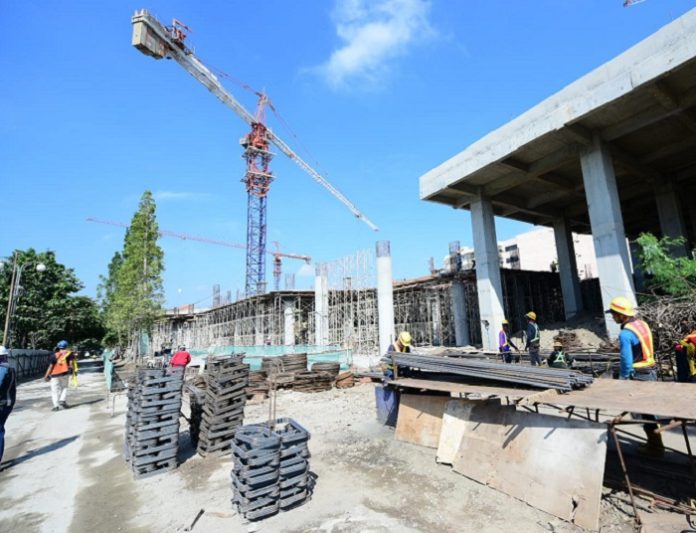 Gedung Gelanggang Inovasi dan Kreativitas UGM mulai dibangun sesuai kontrak 21 Juni 2022 dengan waktu penyelesaian 600 hari kalender. Foto: Kementerian PUPR